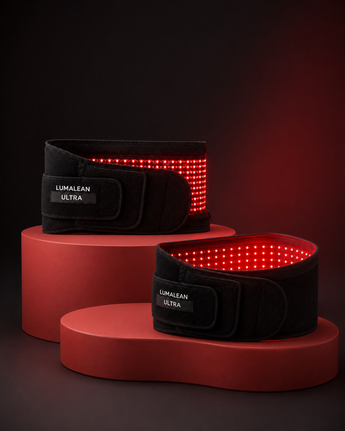 Sculpt red light belt